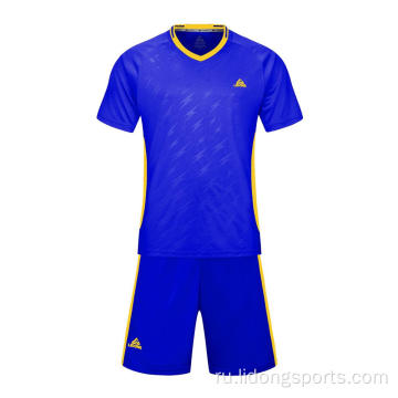 Пользовательская футбольная униформа оптовая дешевая футбольная майка набор
